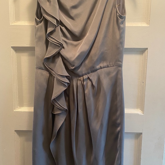 Custom silk designer dress - Picture 1 of 3